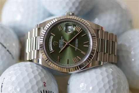 masters golf rolex